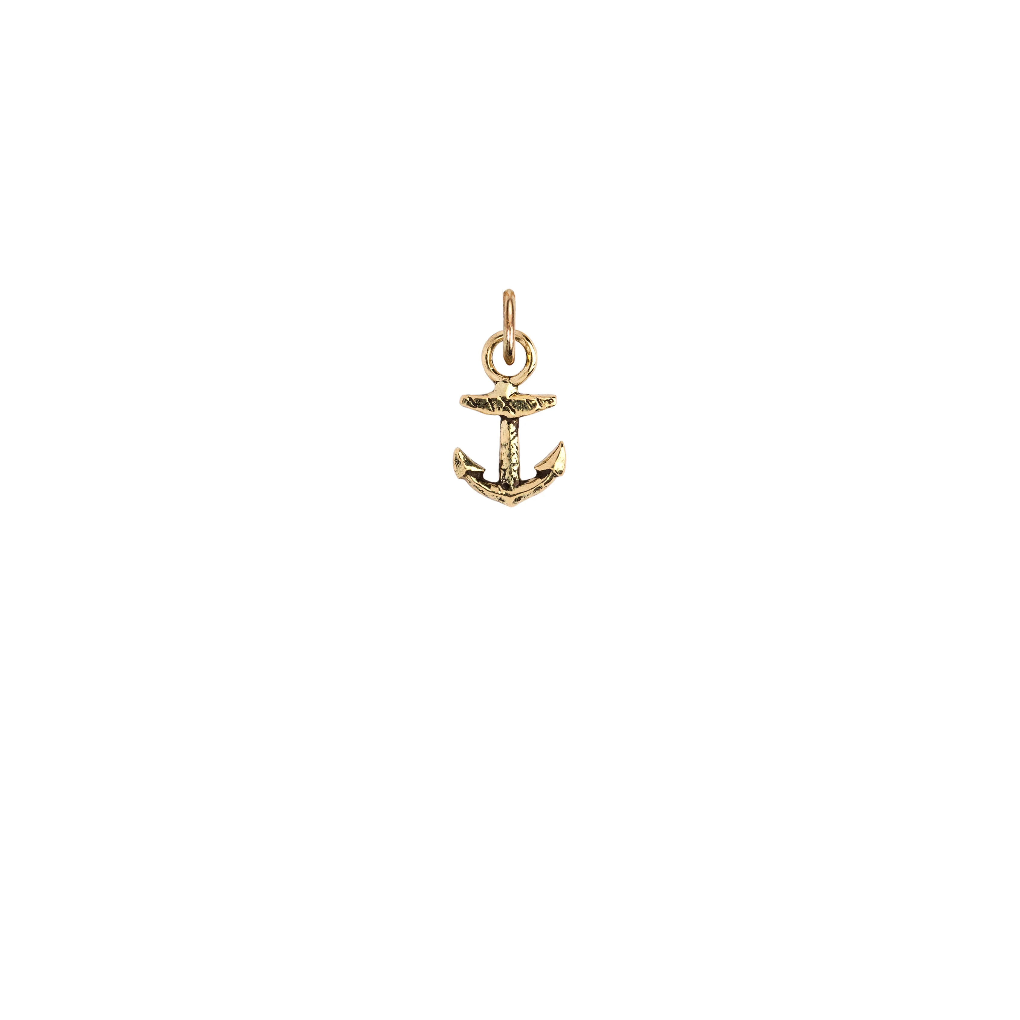 Anchor 14K Gold Symbol Charm - Image 6