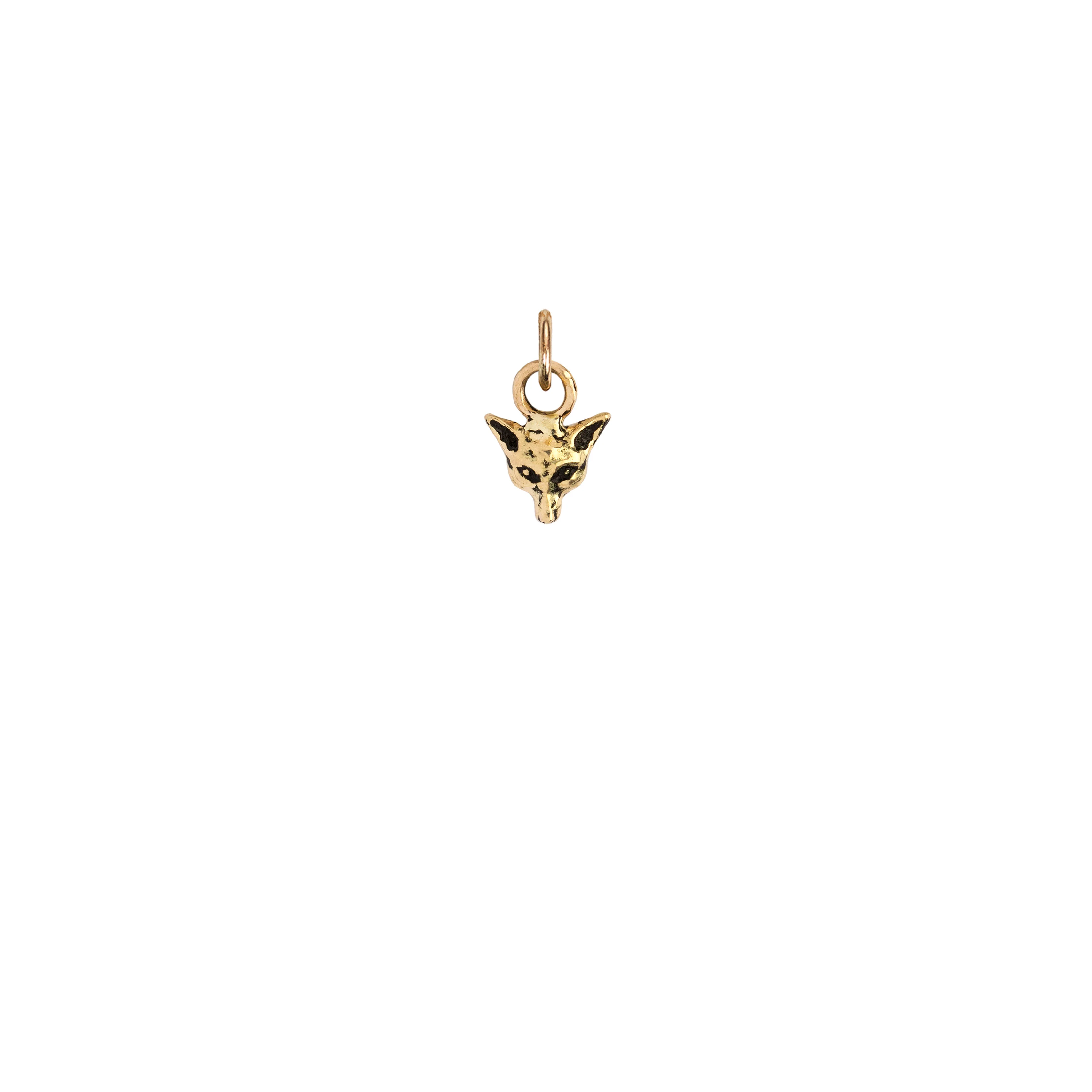 Fox 14K Gold Symbol Charm - Image 6