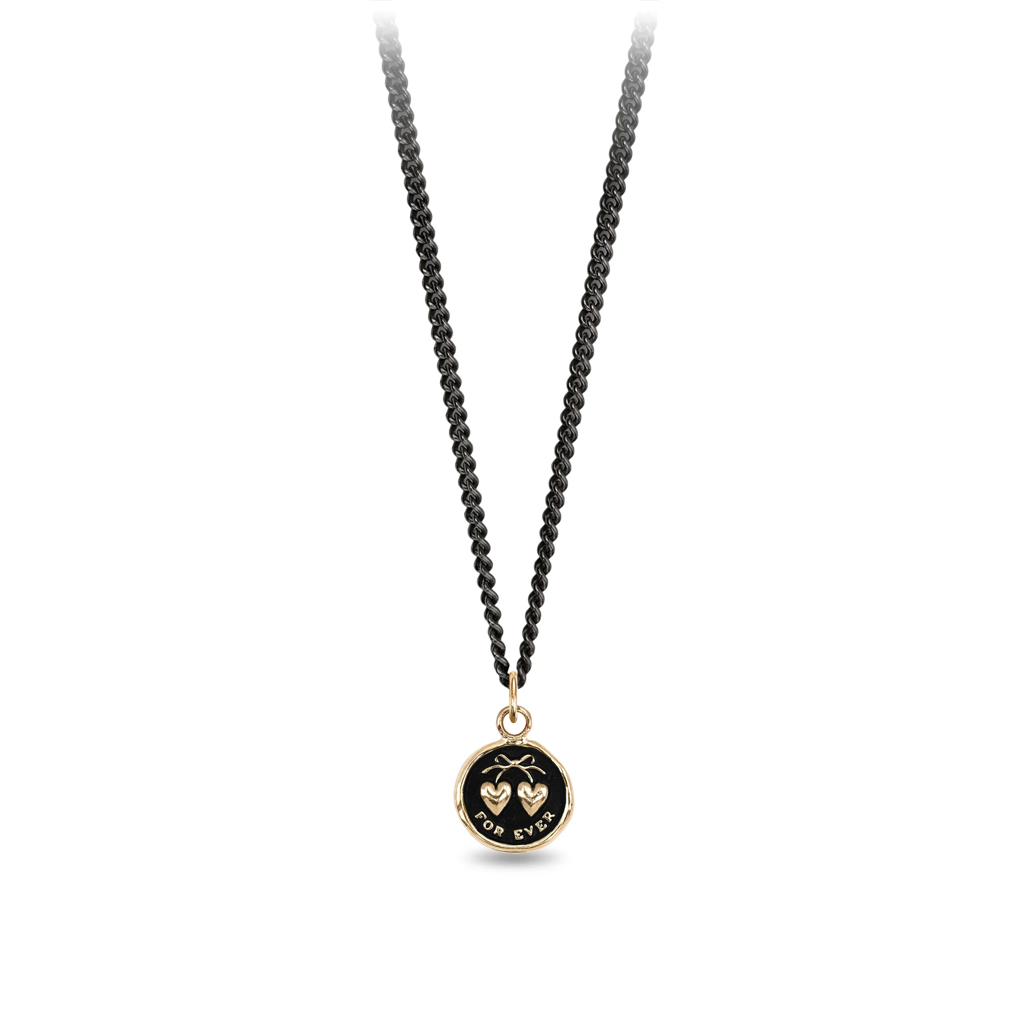 Hearts 14K Gold Talisman - Image 3