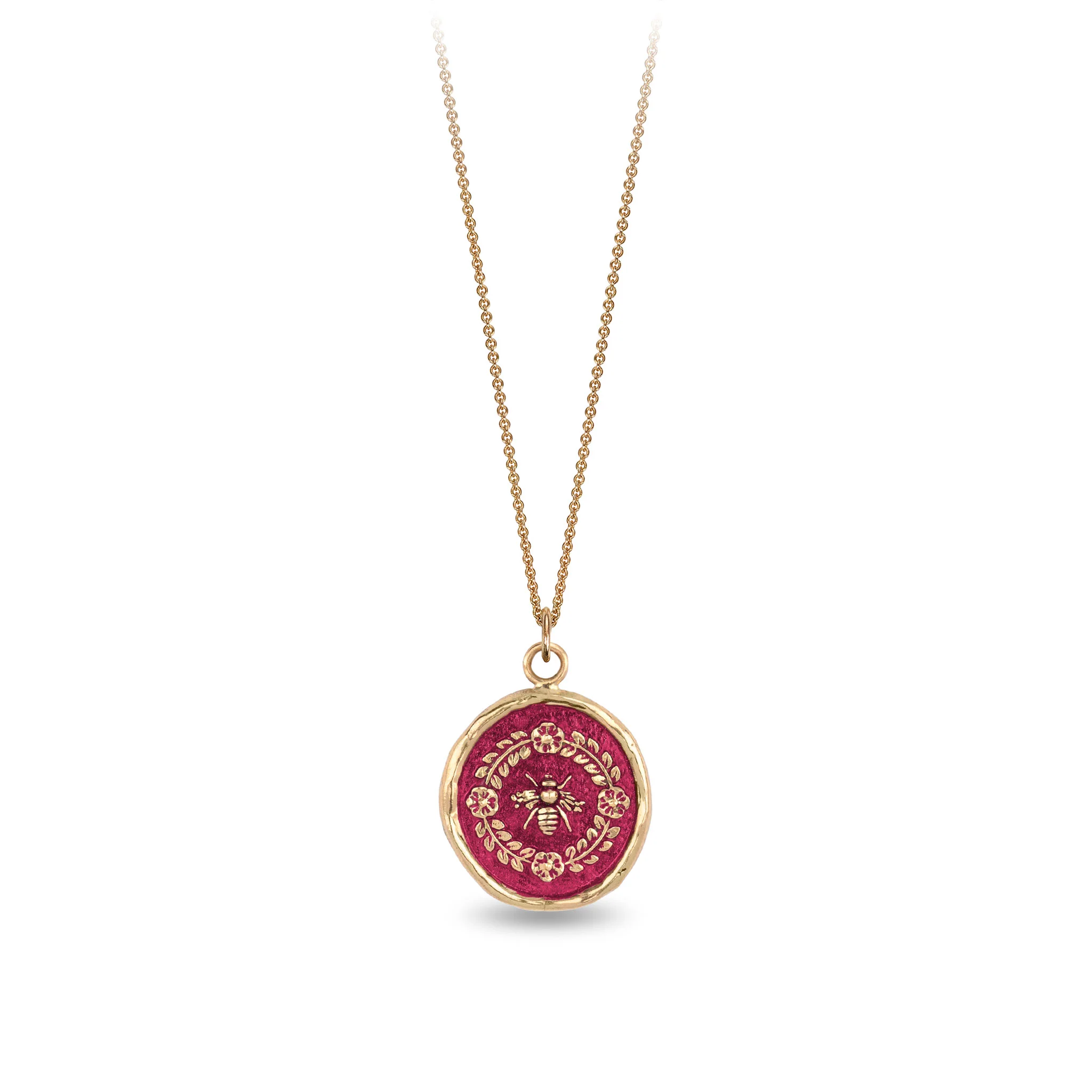 Honeybee 14K Gold Talisman - True Colors - Image 3