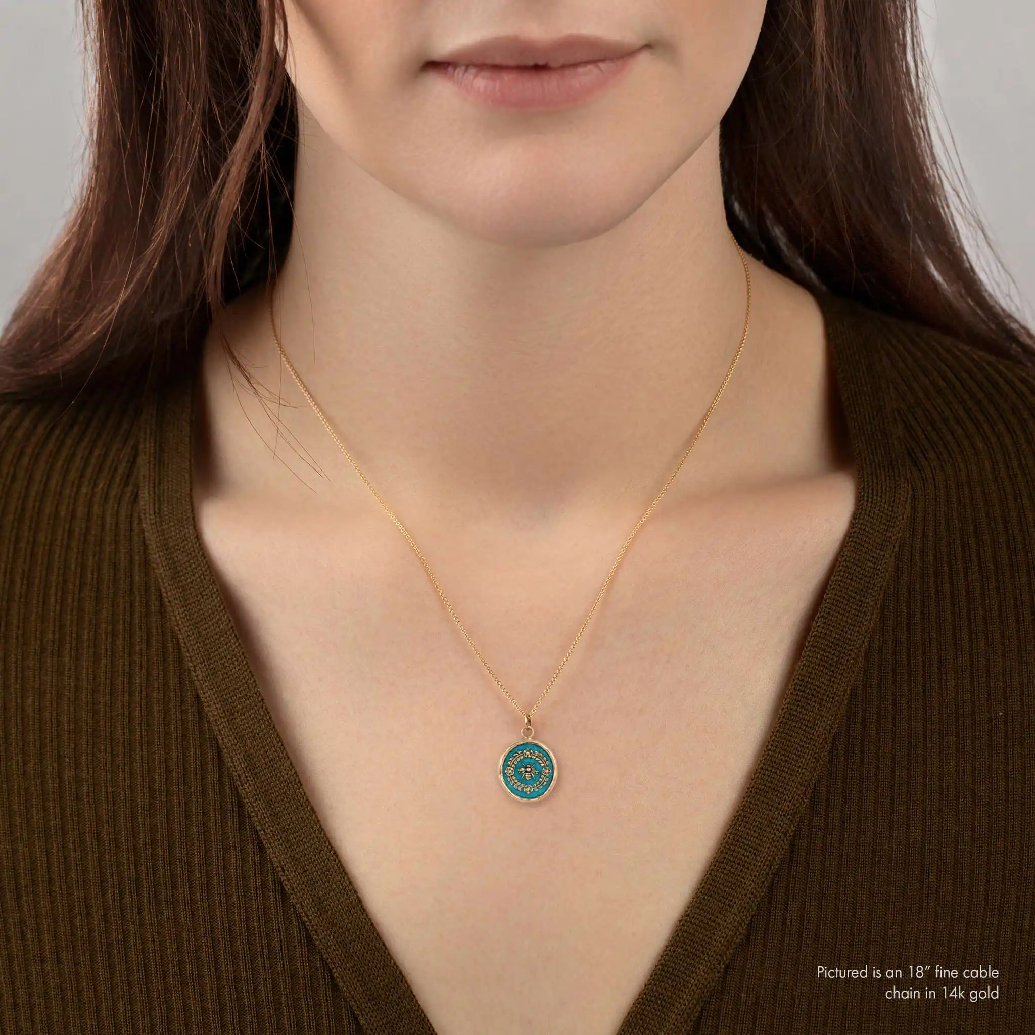 Honeybee 14K Gold Talisman - True Colors - Image 5