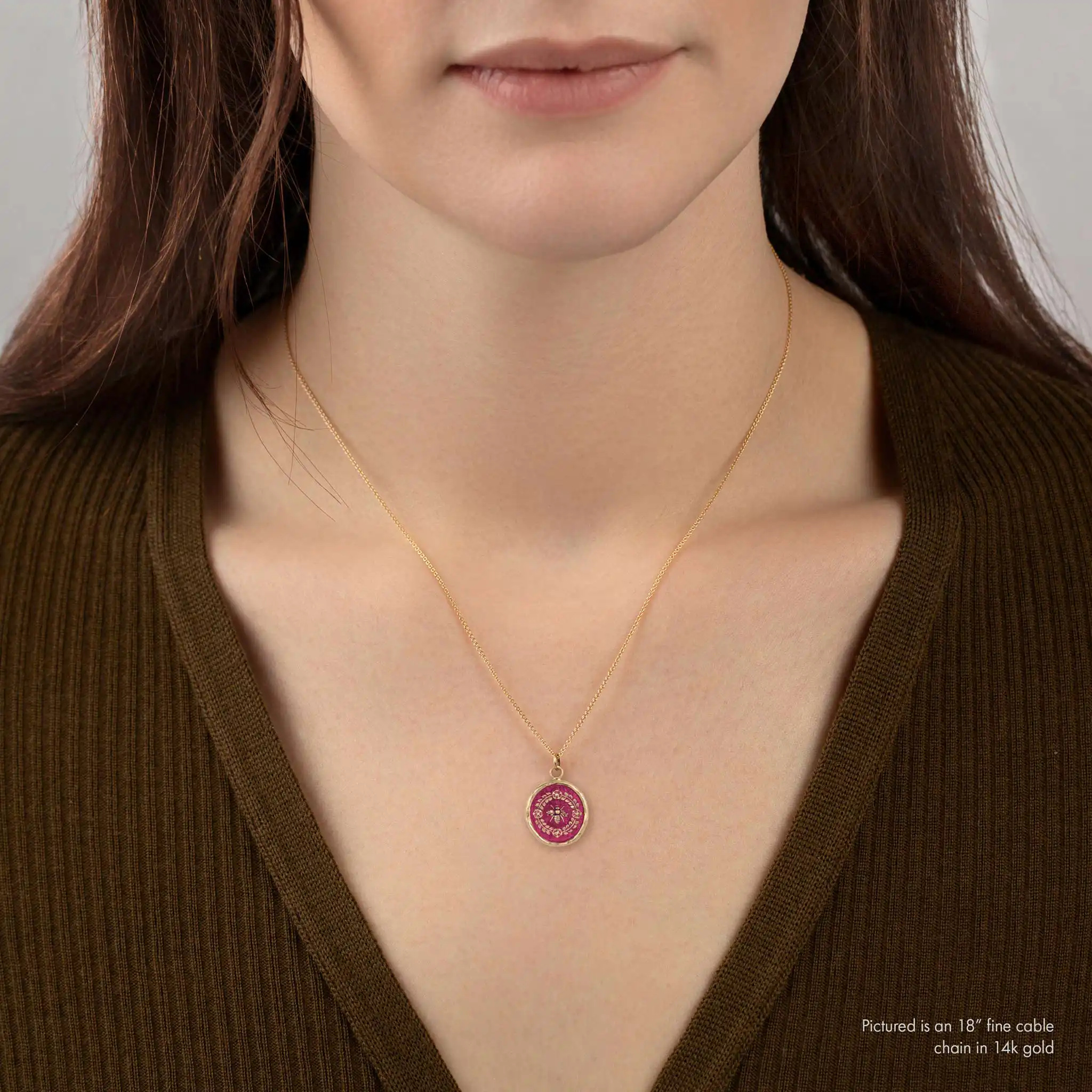 Honeybee 14K Gold Talisman - True Colors - Image 6
