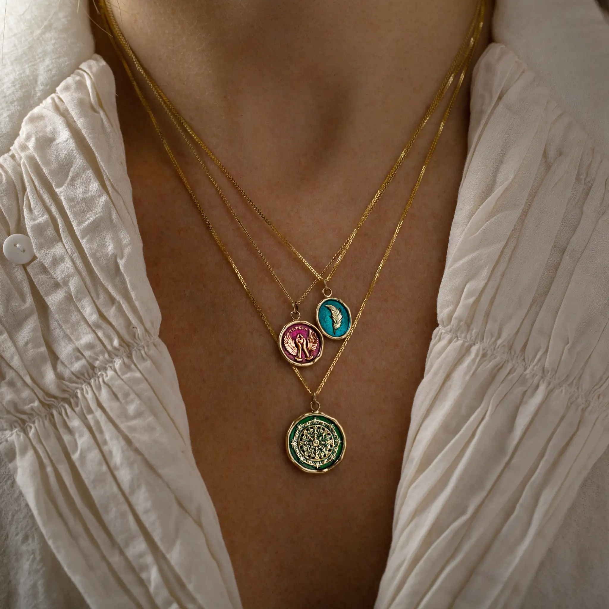 Honeybee 14K Gold Talisman - True Colors - Image 8