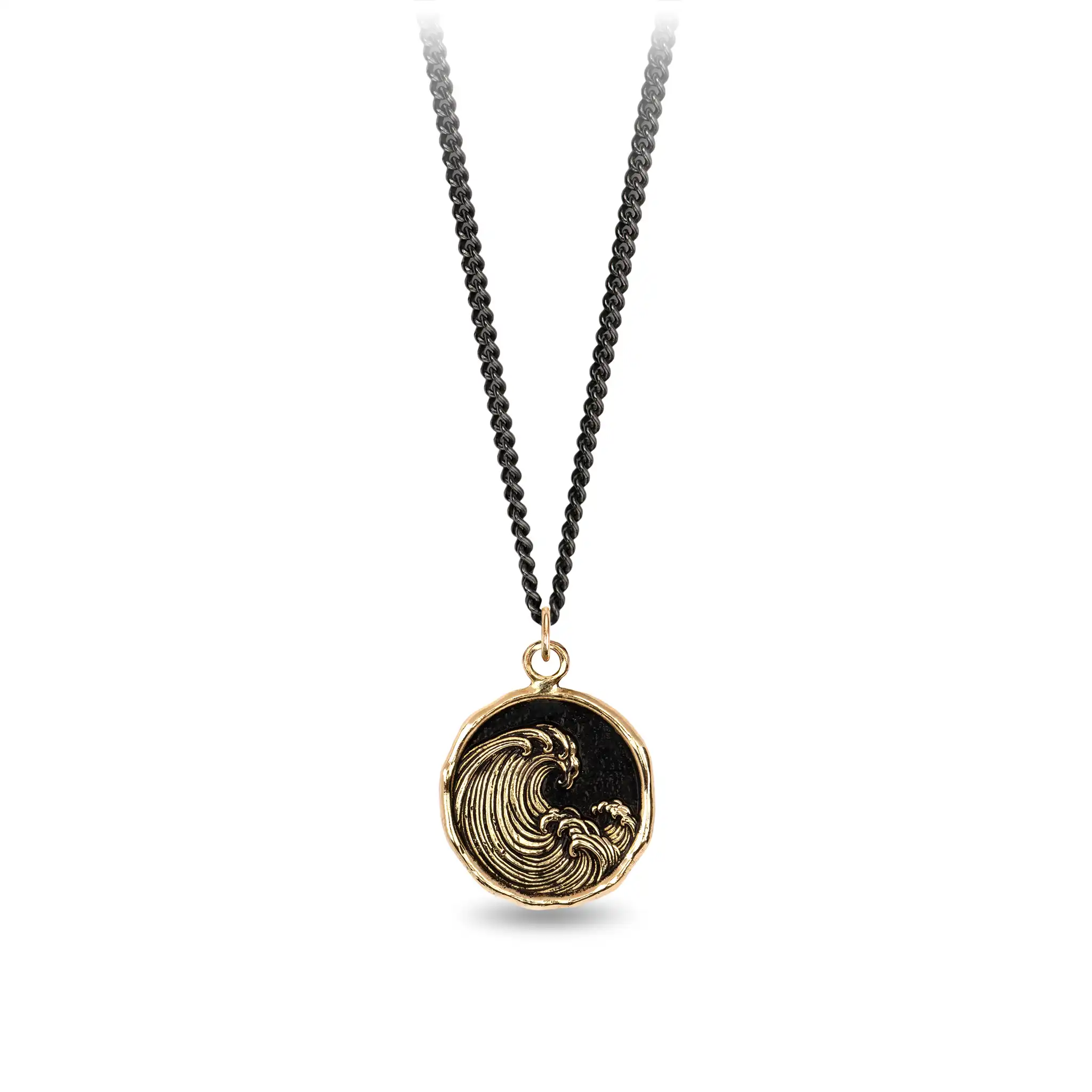 Wave 14K Gold Talisman - Image 3
