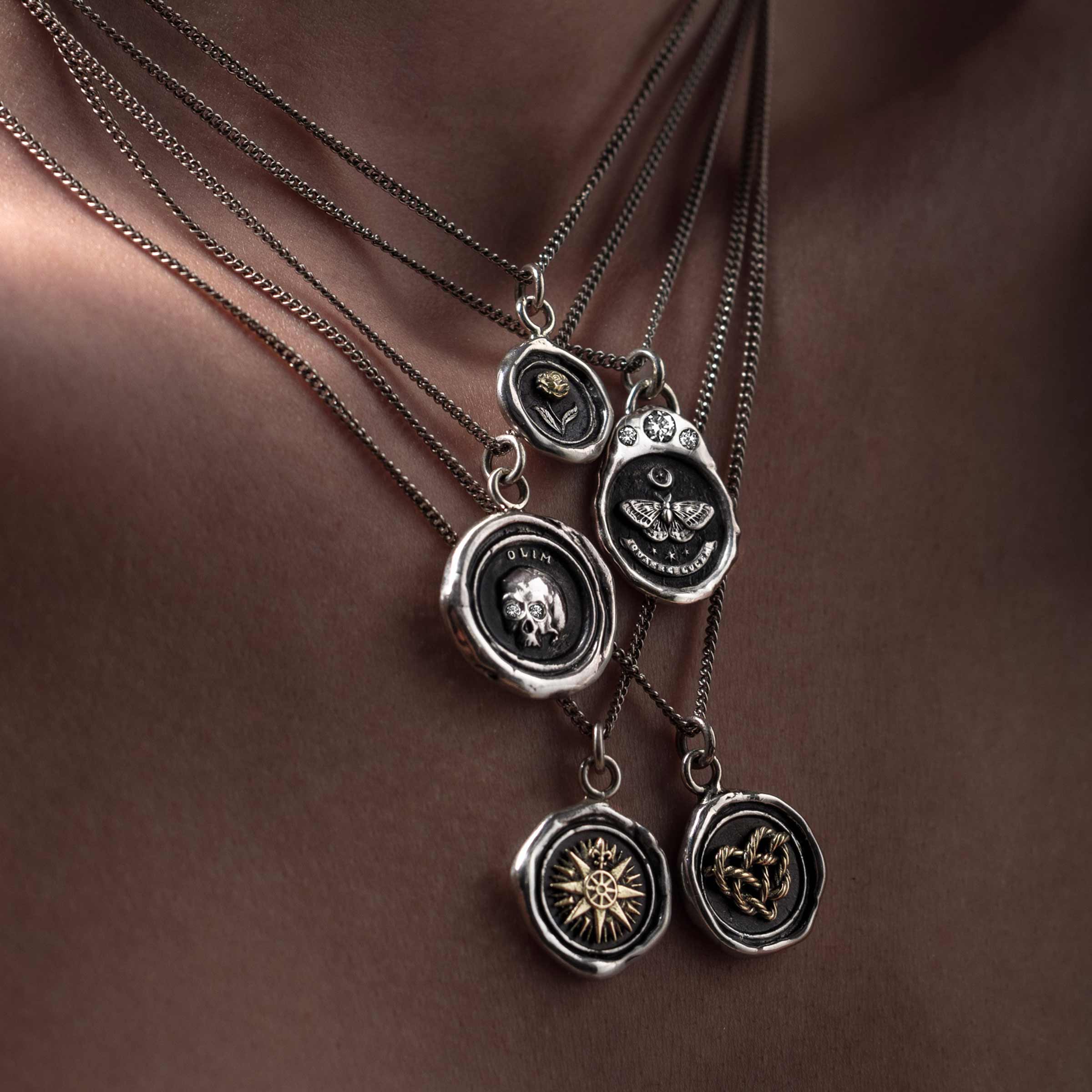 Honeybee Diamond Crown Talisman - Image 3